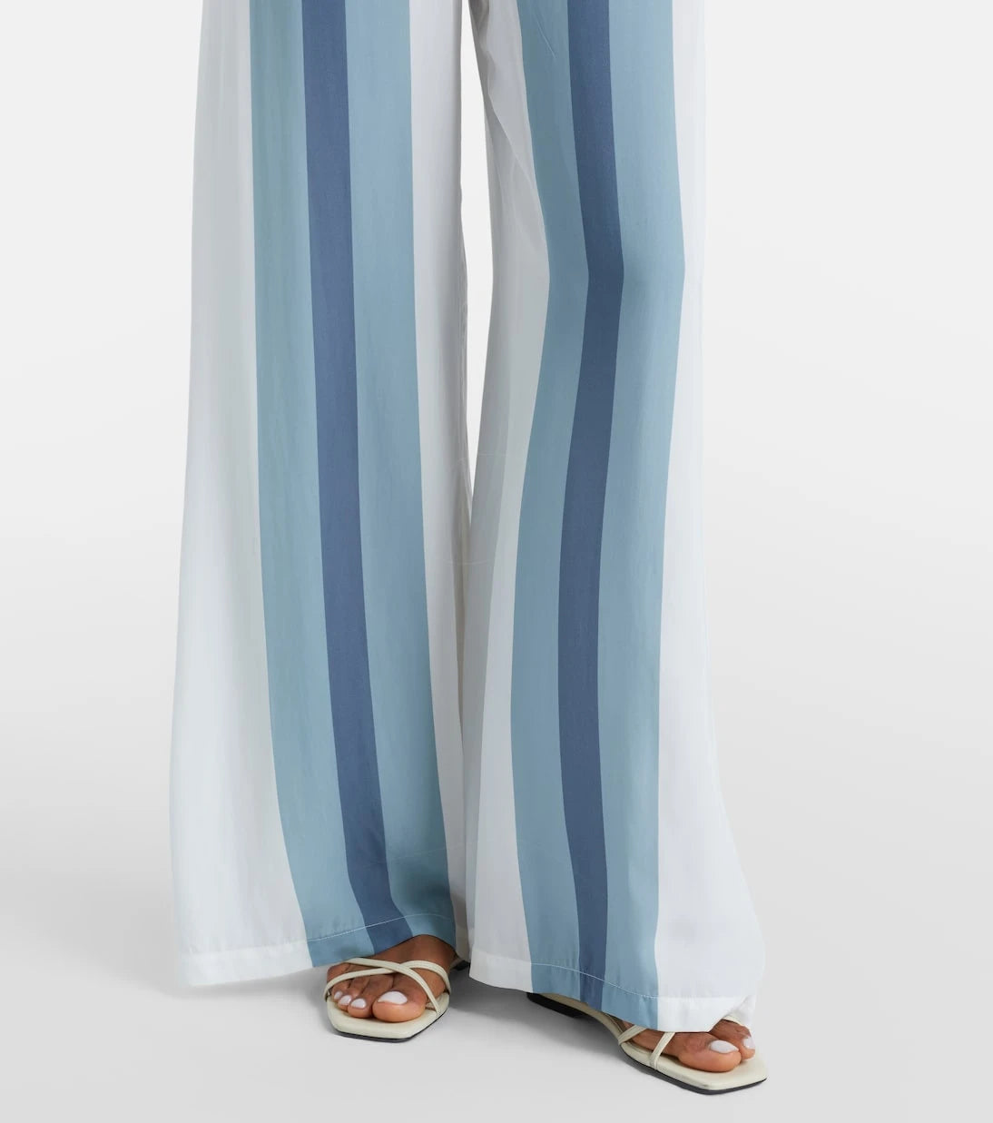 Adriana Degreas - Striped wide-leg pants