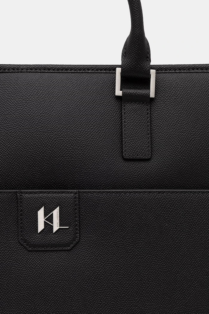 Karl Lagerfeld erkek deri çanta K/MONOGRAM