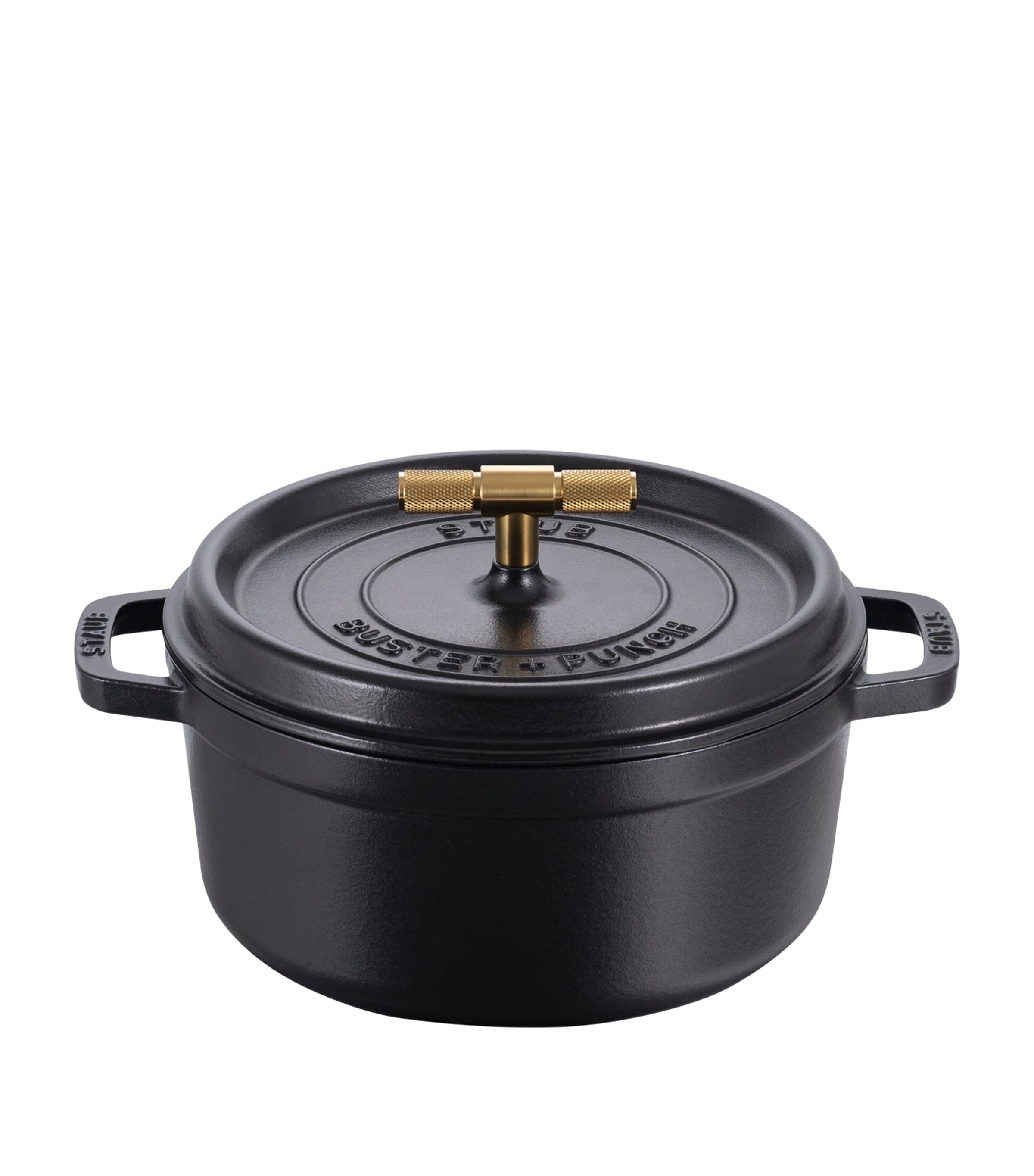 Staub x Buster + Punch Cocotte with Brass Knob (24cm)