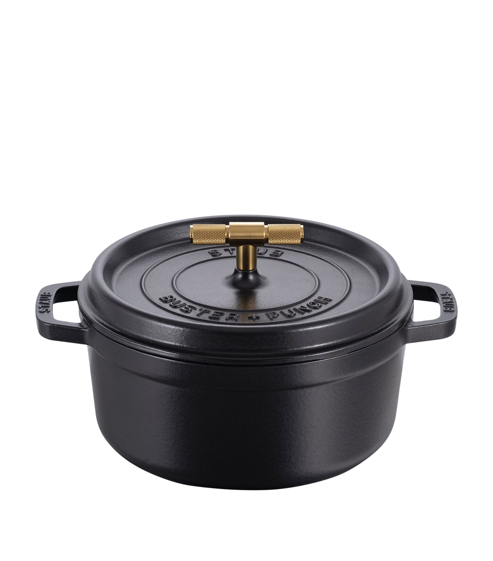 Staub x Buster + Punch Cocotte with Brass Knob (24cm)