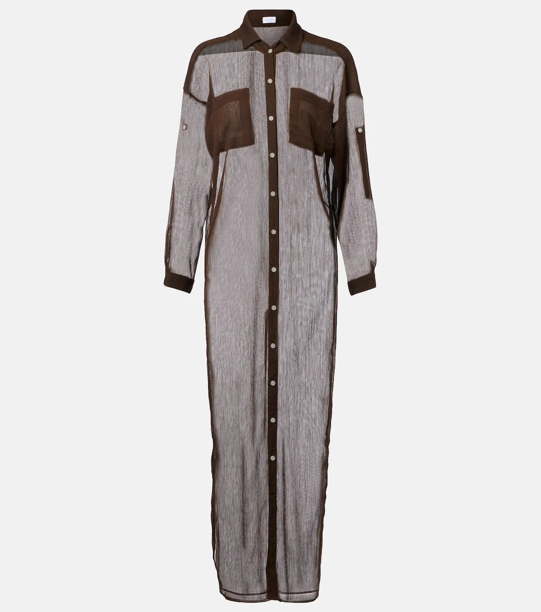 Jade Swim - Mika sheer shirt dress