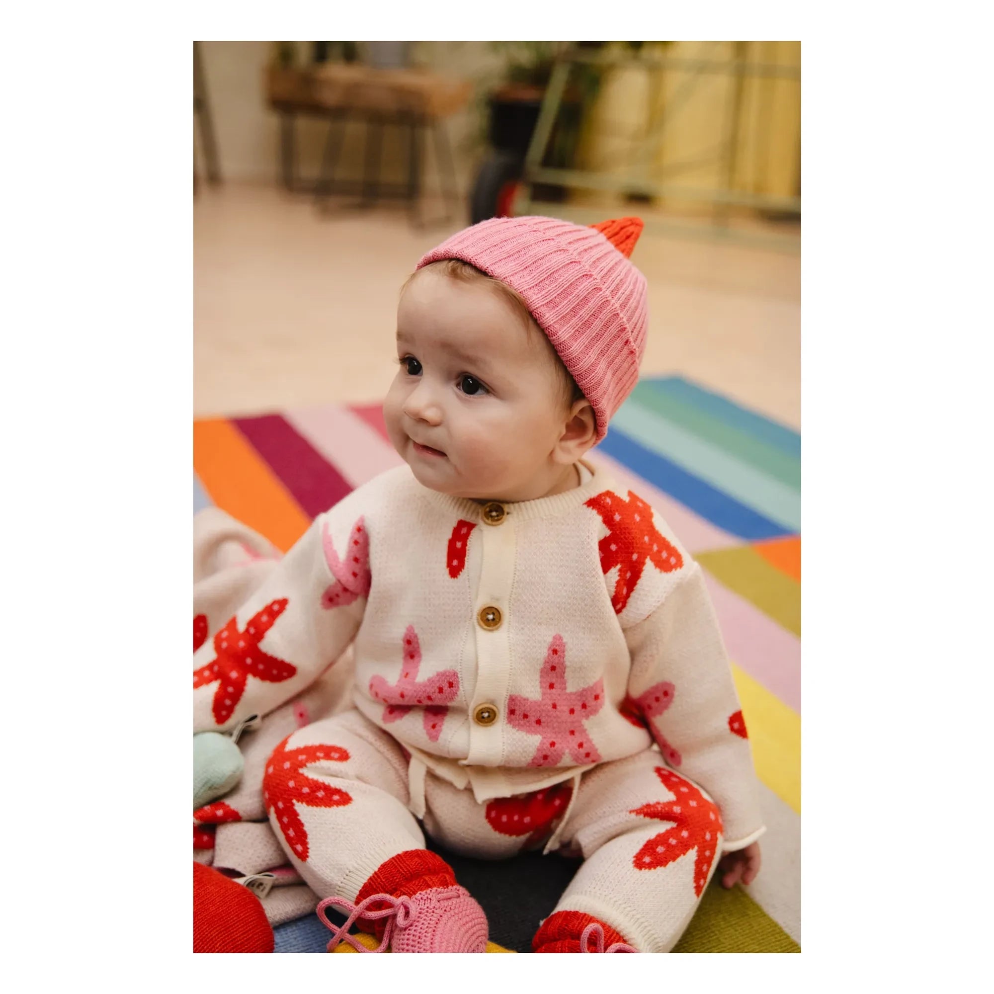 Bayiri - Sierra Nevada organic cotton hat | Pink