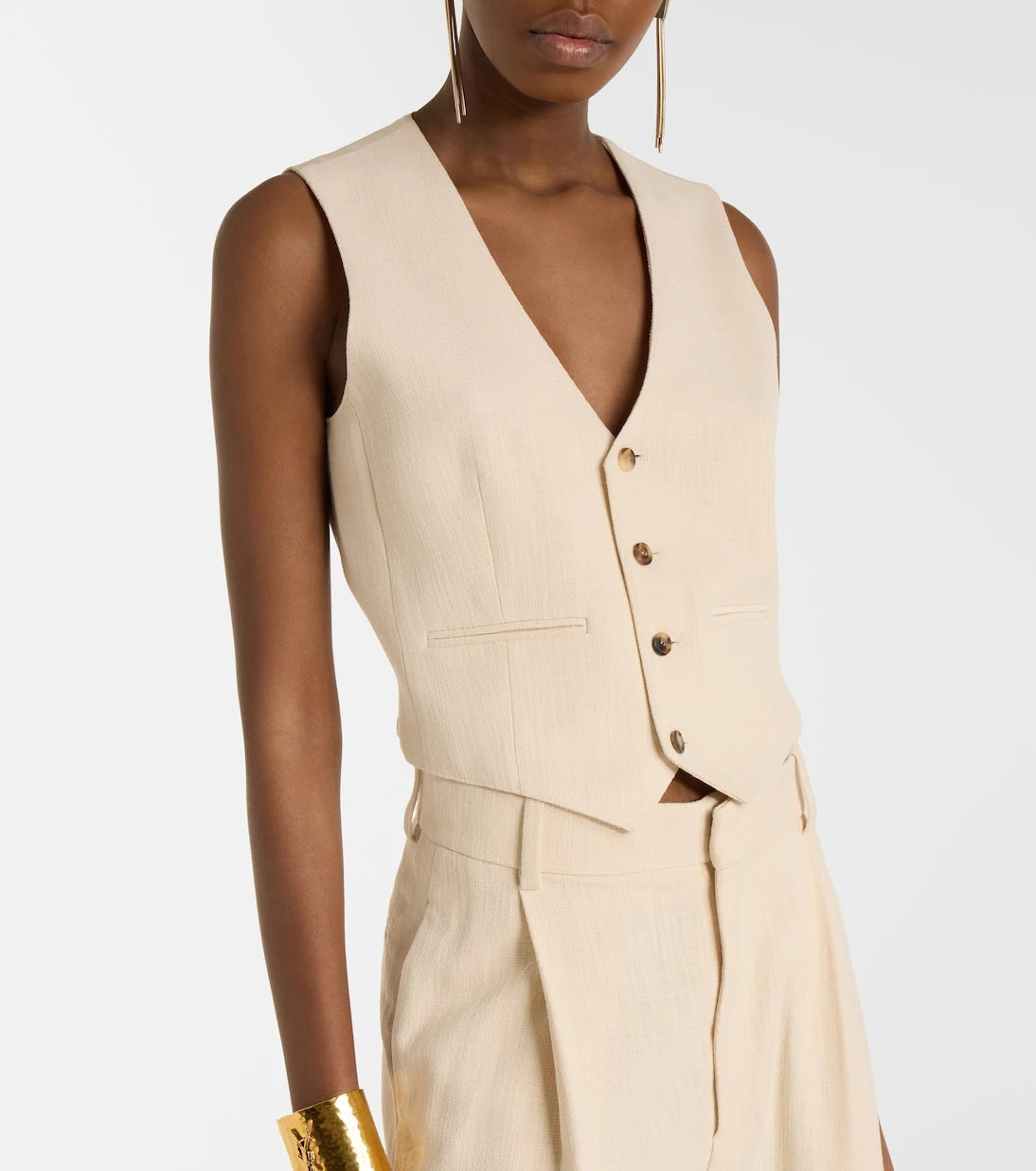 Wardrobe.NYC - Single-breasted vest