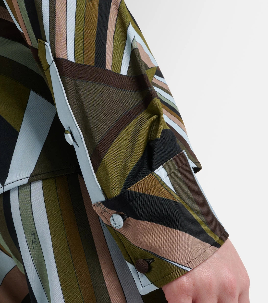 Pucci - Marmo silk shirt