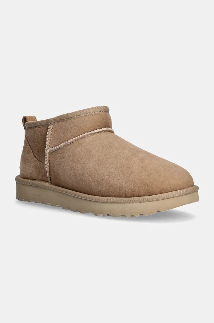 Велурени апрески UGG Classic Ultra Mini