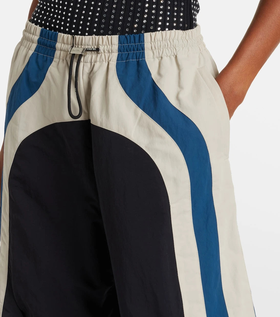 The Attico - Paneled track pants