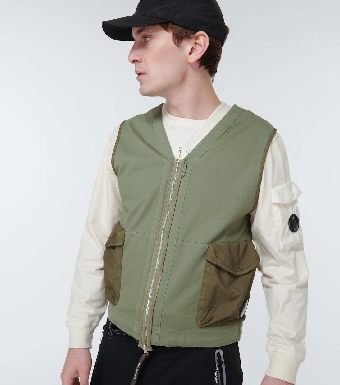 C.P. Company - Cotton jersey vest