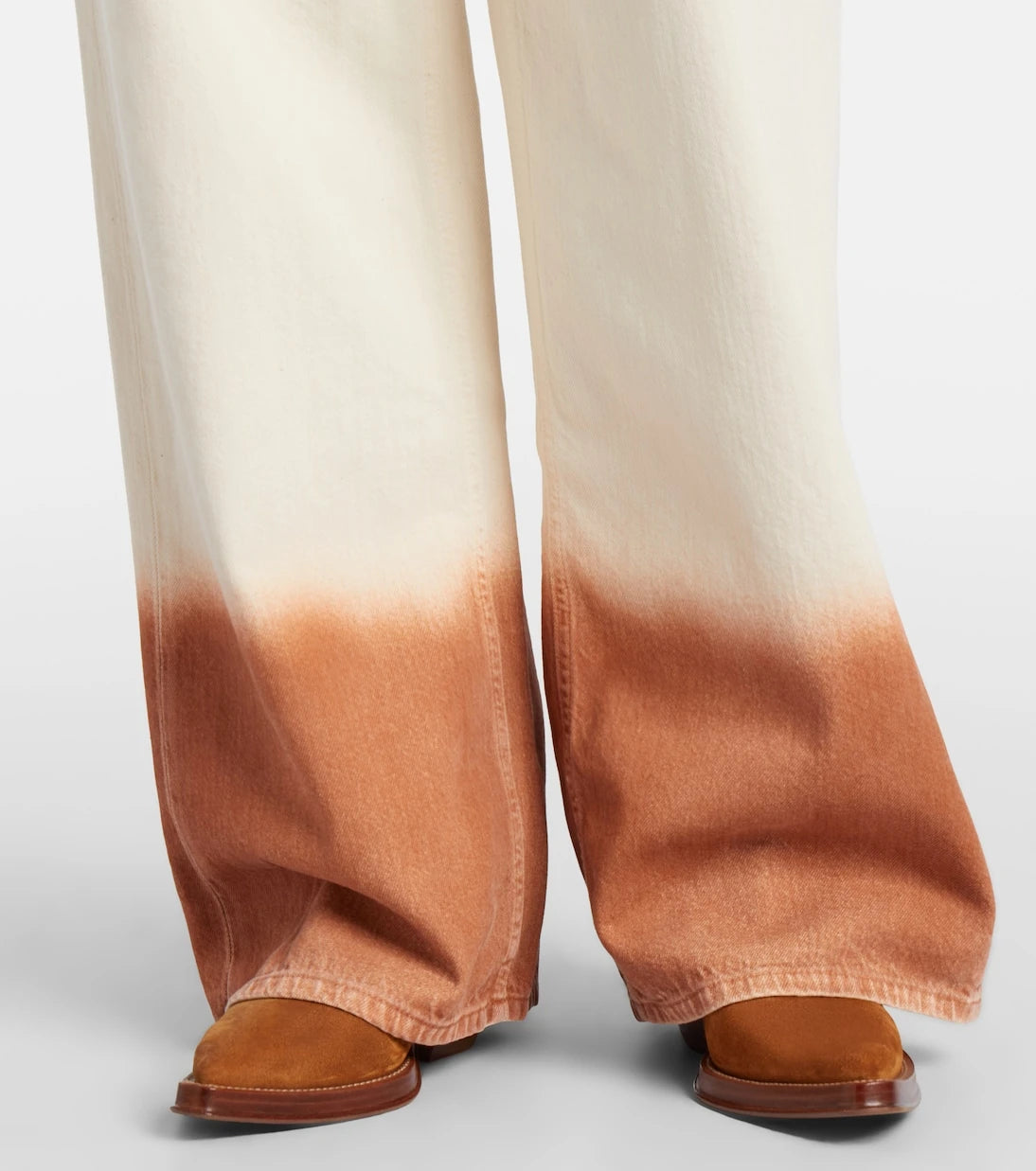 Alanui - Shades Of Eden wide-leg jeans