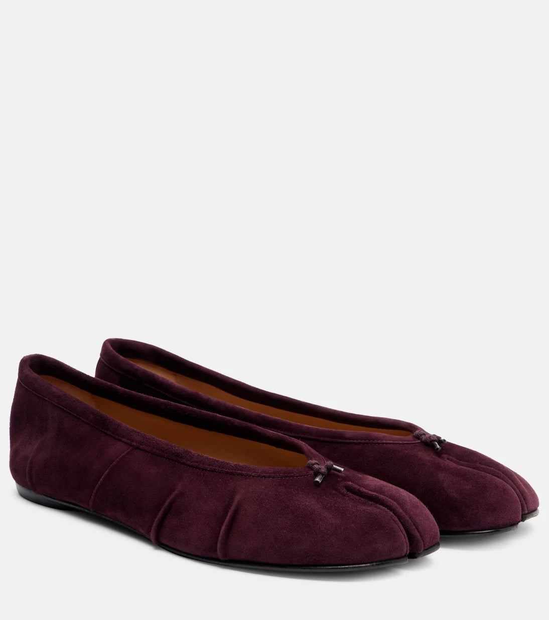 Maison Margiela - Tabi suede ballet flats