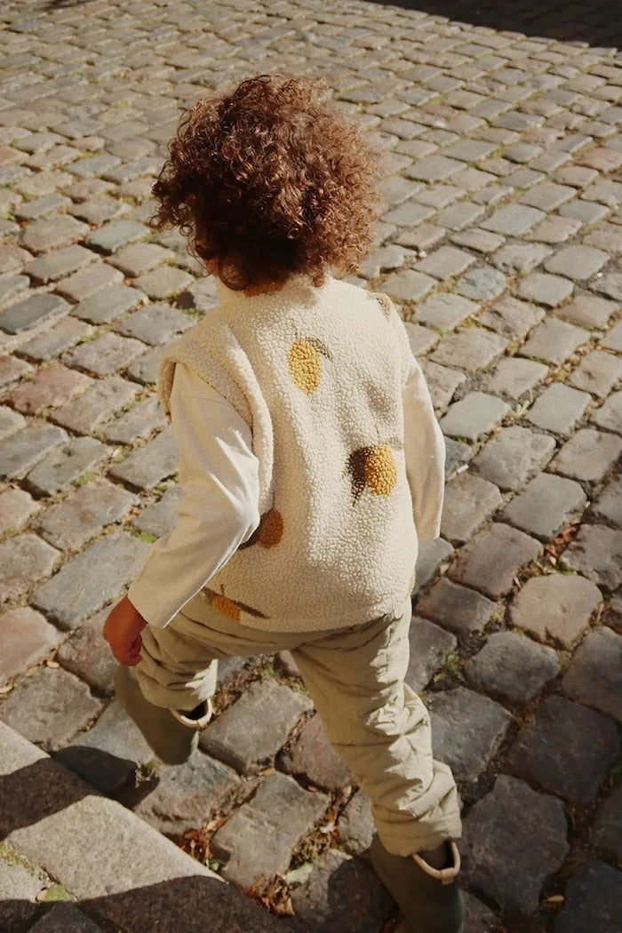 Детски елек Konges Sløjd JODY TEDDY VEST GRS