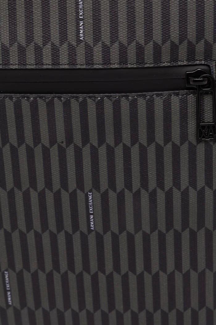 Armani Exchange Erkek Suni Deri Omuz Çantası