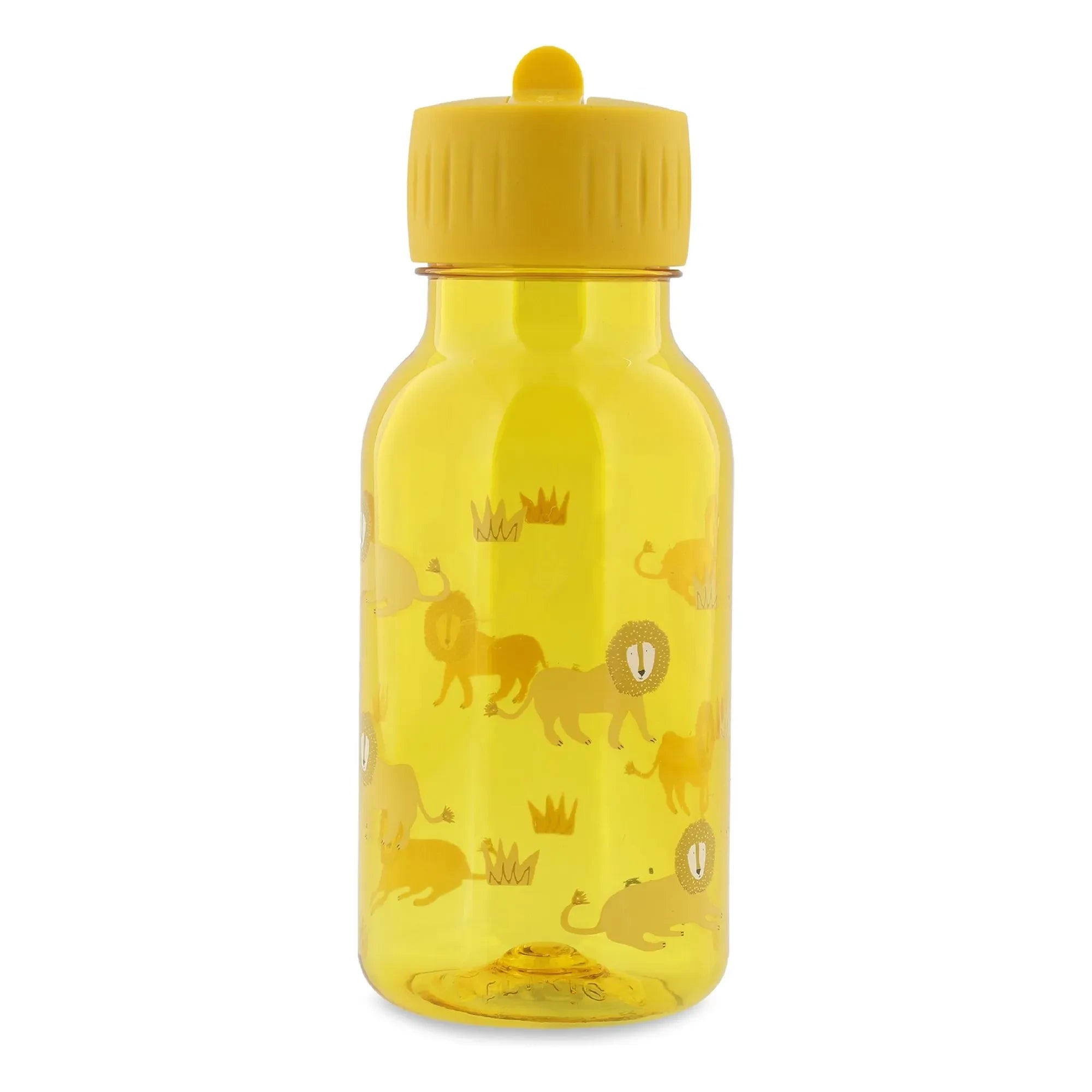 Trixie - Lively Lion 350ml Tritan™ water bottle  | Yellow