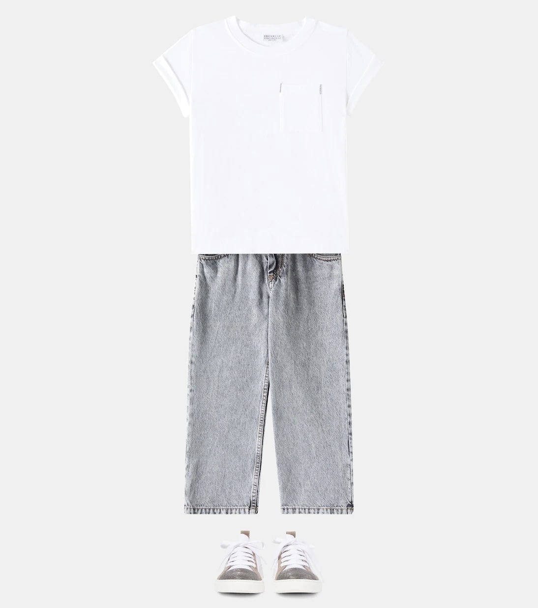 Brunello Cucinelli Kids - Cotton T-shirt