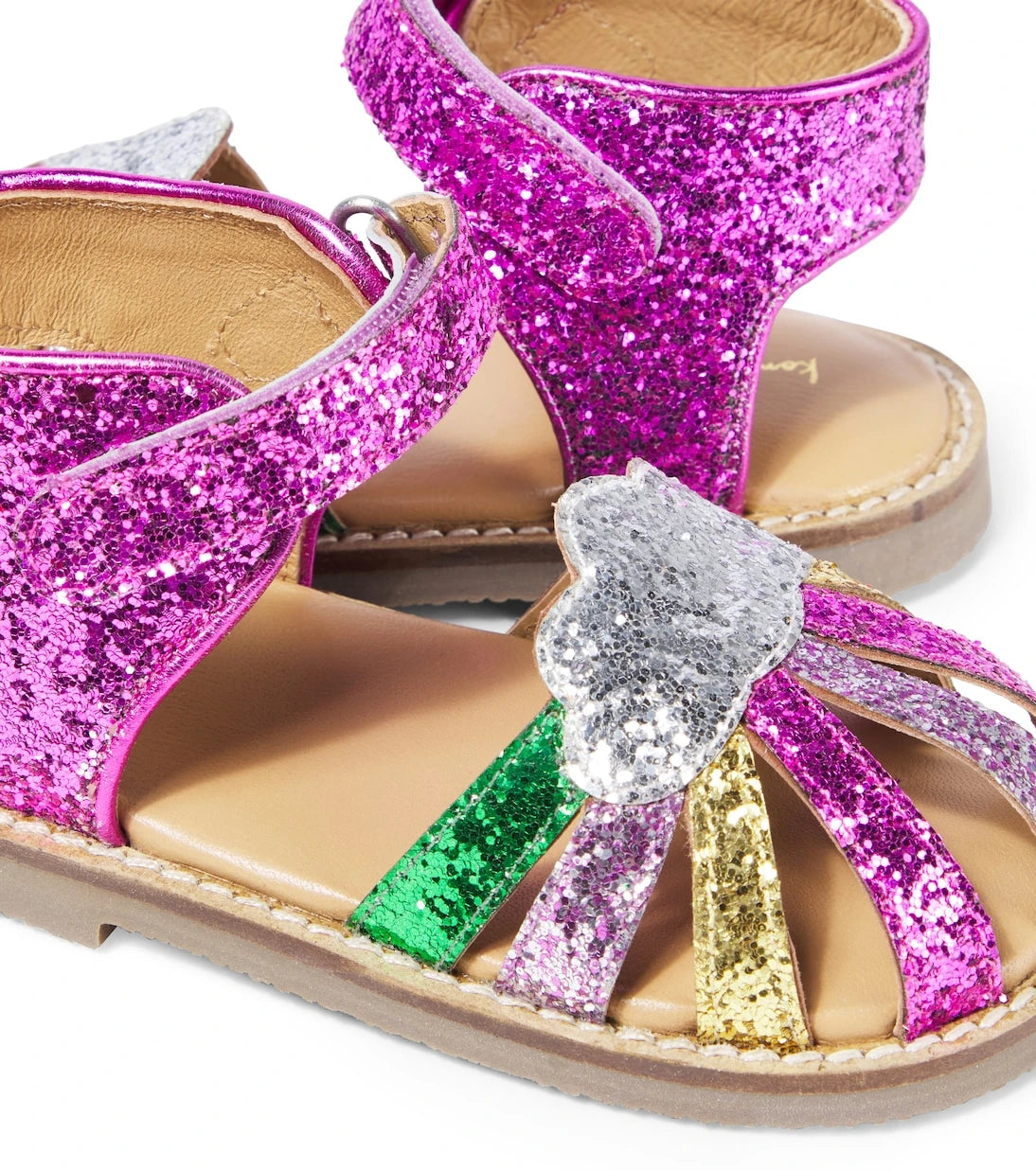 Konges Sløjd - Rainbow glitter sandals