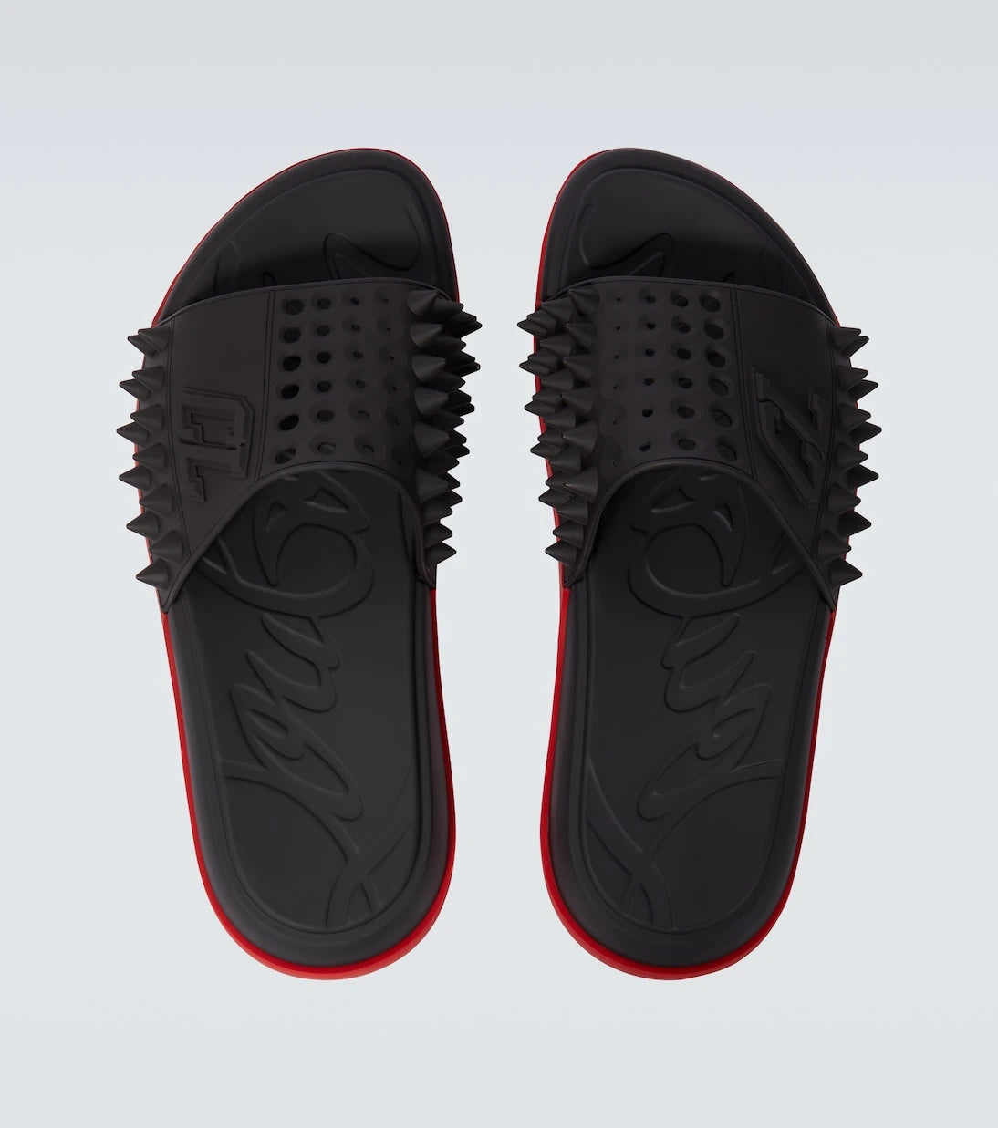 Christian Louboutin - شبشب Take It Easy المرصع بالمسامير