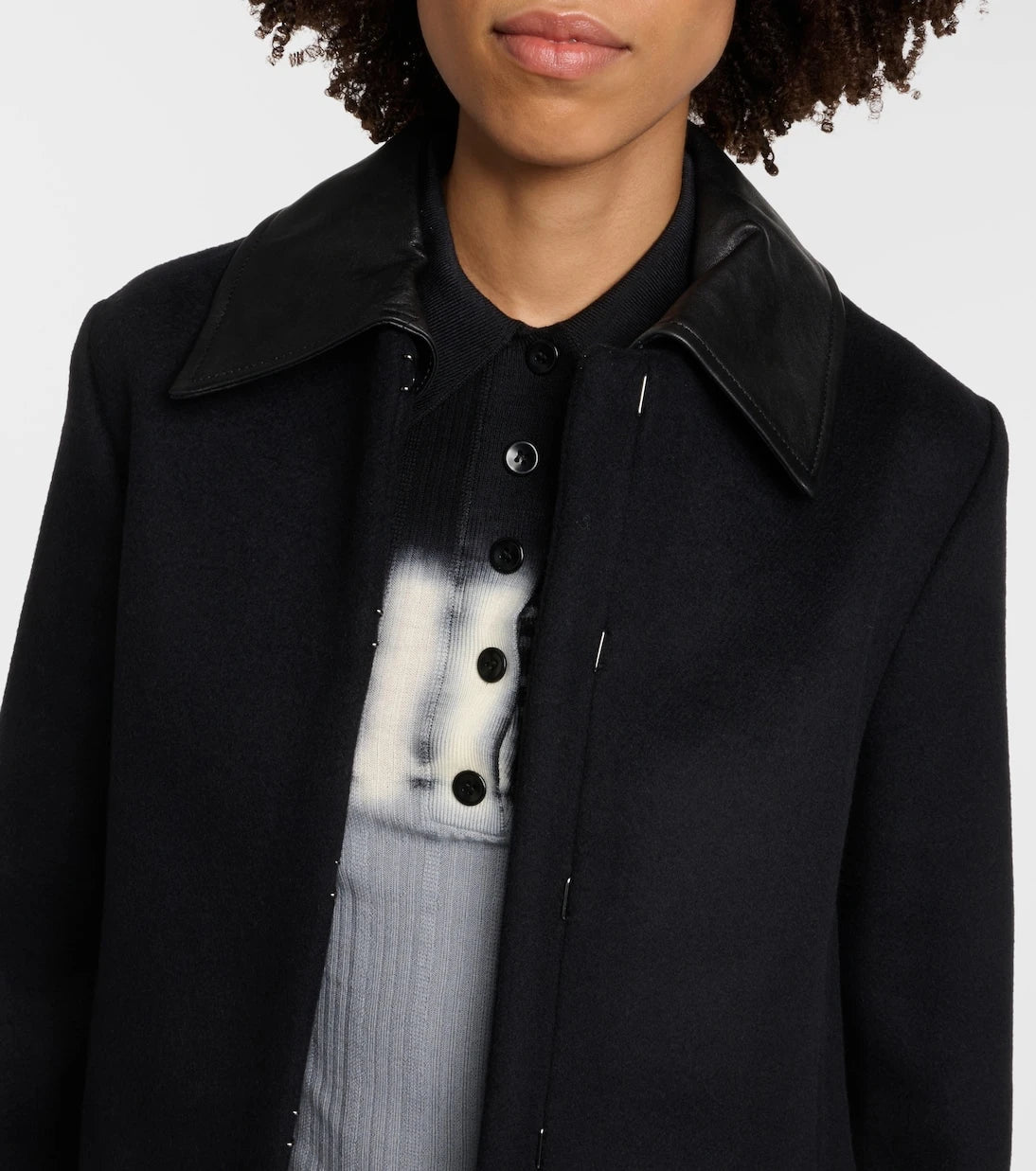 Proenza Schouler - جاكيت قصير من مزيج الصوف