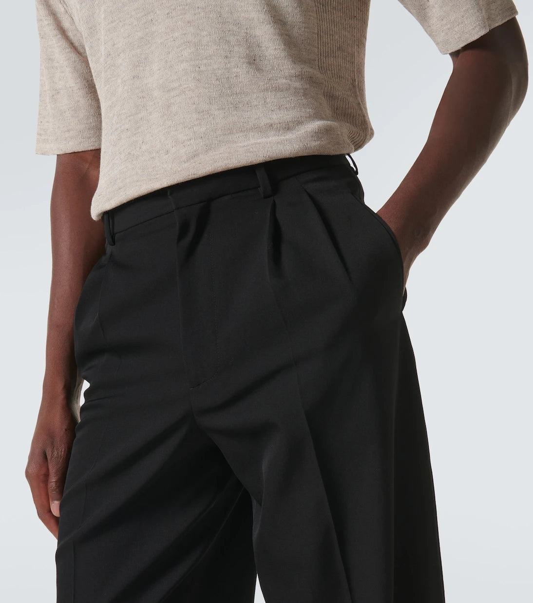 The Row - Silas wool gabardine straight pants
