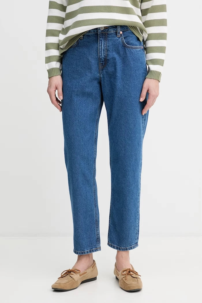 United Colors of Benetton kadın mom fit kot pantolon