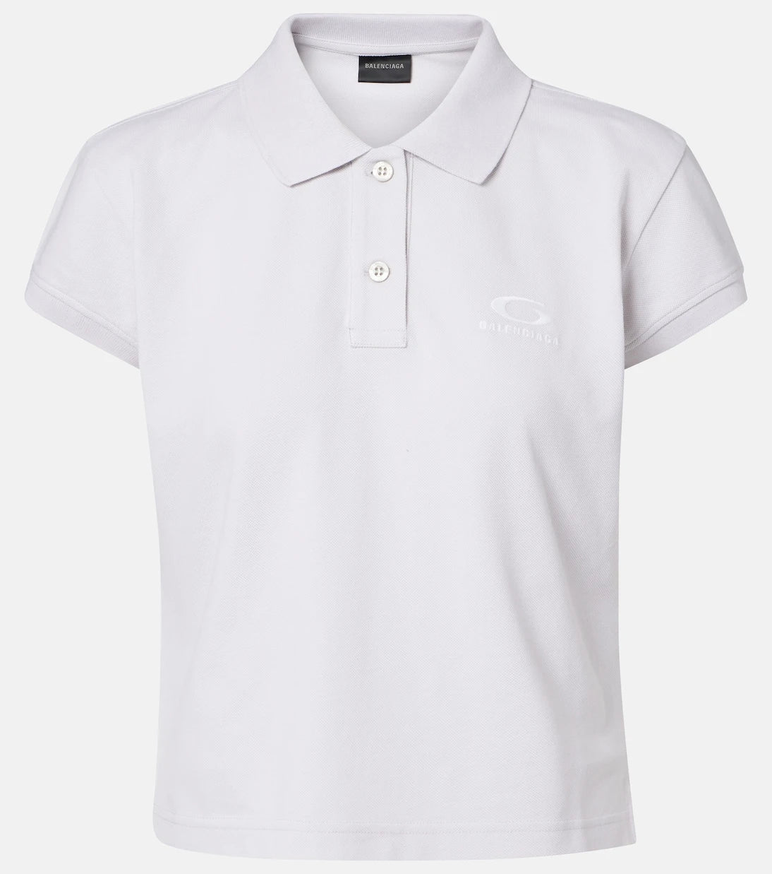 Balenciaga - Cotton piqué polo shirt