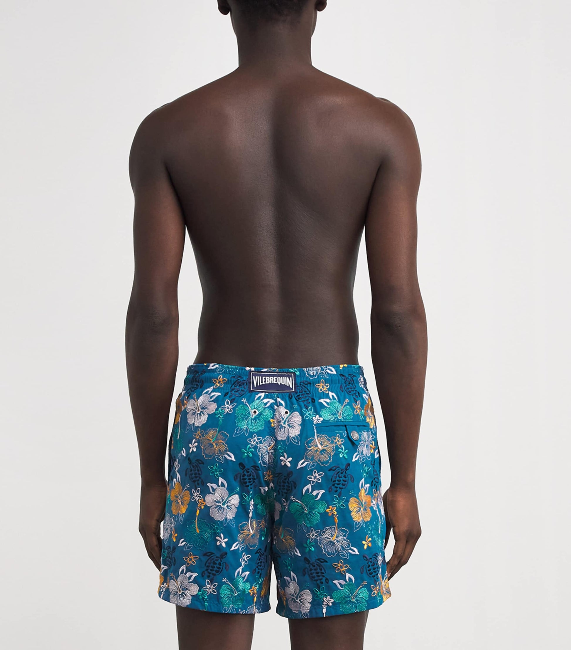 Embroidered Mistral Swim Shorts