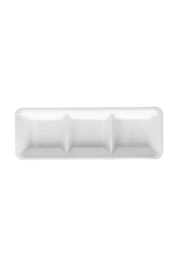 Tognana Glazeli Porselen Sos Tabağı 34 x 12 cm