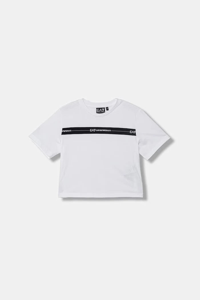 EA7 Emporio Armani çocuk pamuklu tişört