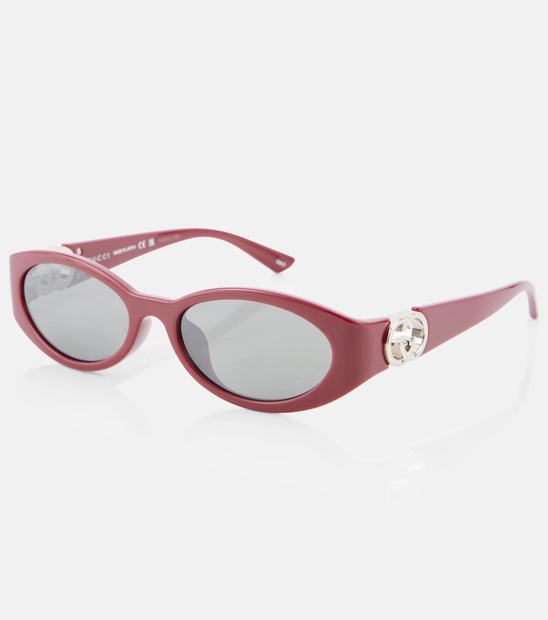 Gucci - Hailey oval sunglasses