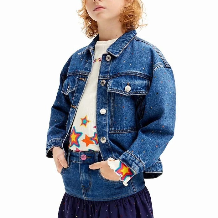 Детска дънкова пола Desigual