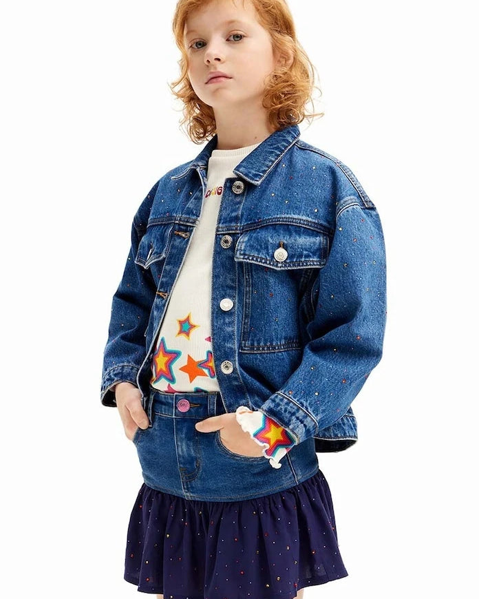 Desigual Çocuk Denim Etek