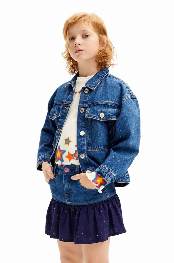 Детска дънкова пола Desigual