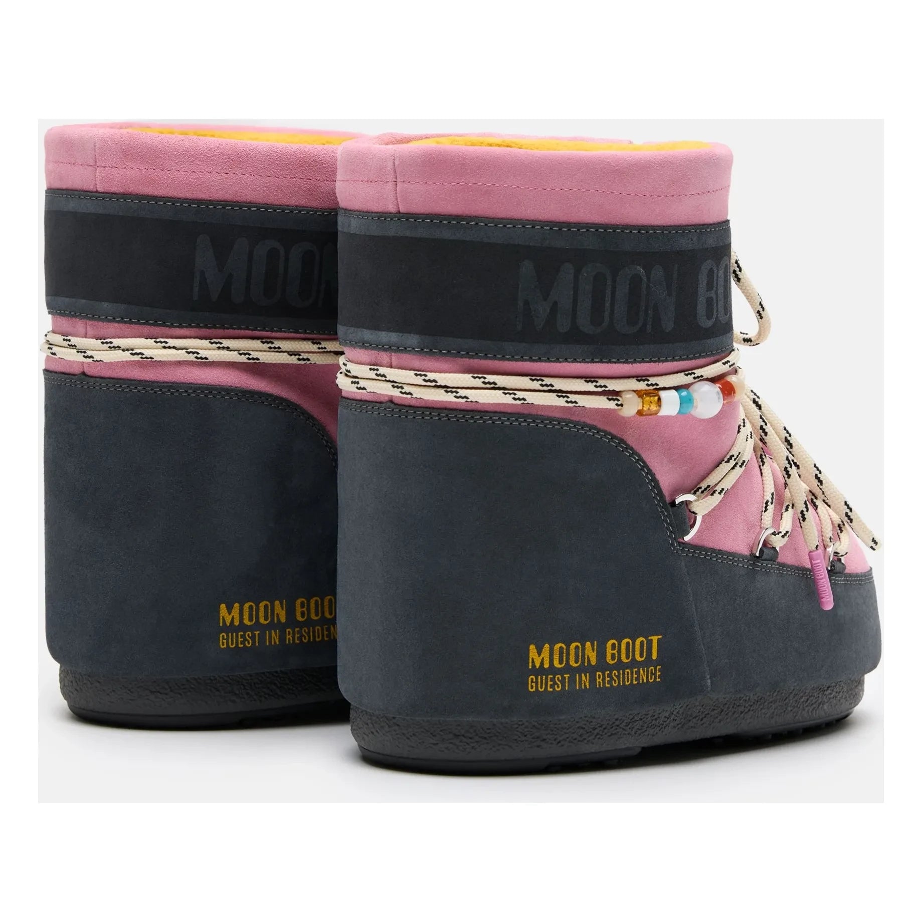 Moon Boot - MB x Guest in Residence Icon Low Suede Boots | Pink