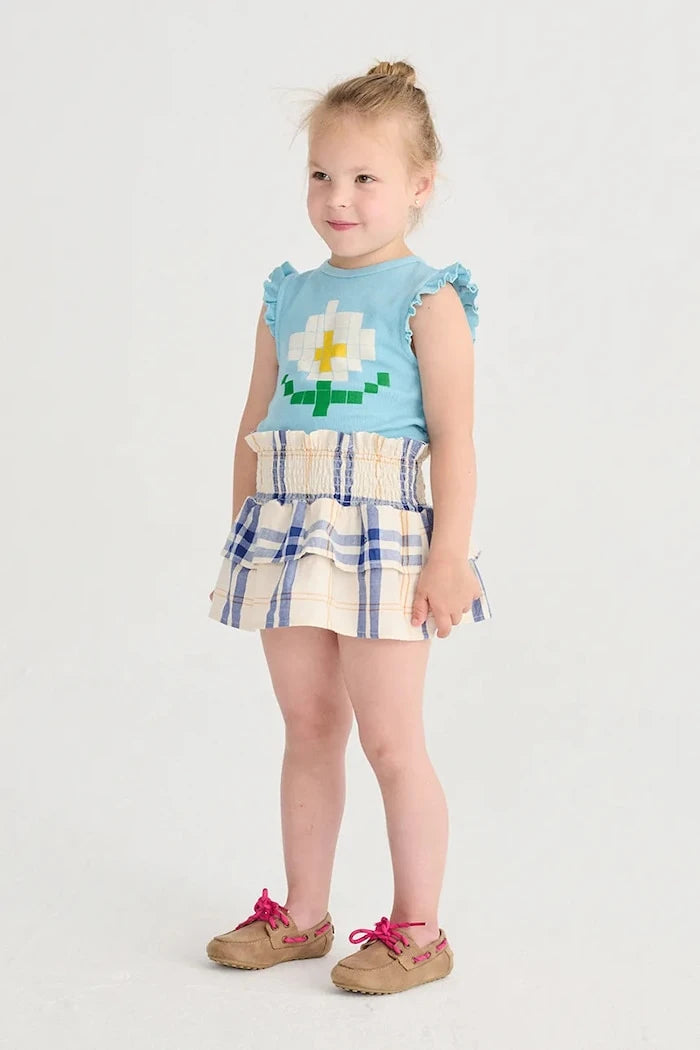 Bobo Choses Pixel Daisy Çocuk Pamuklu Üst