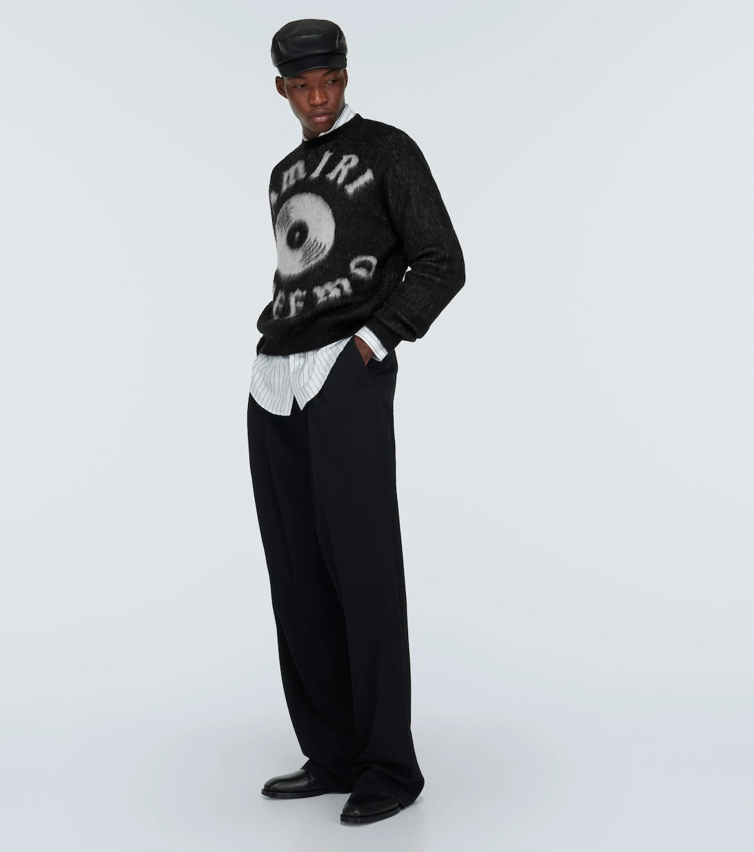 Amiri - Logo wool sweater