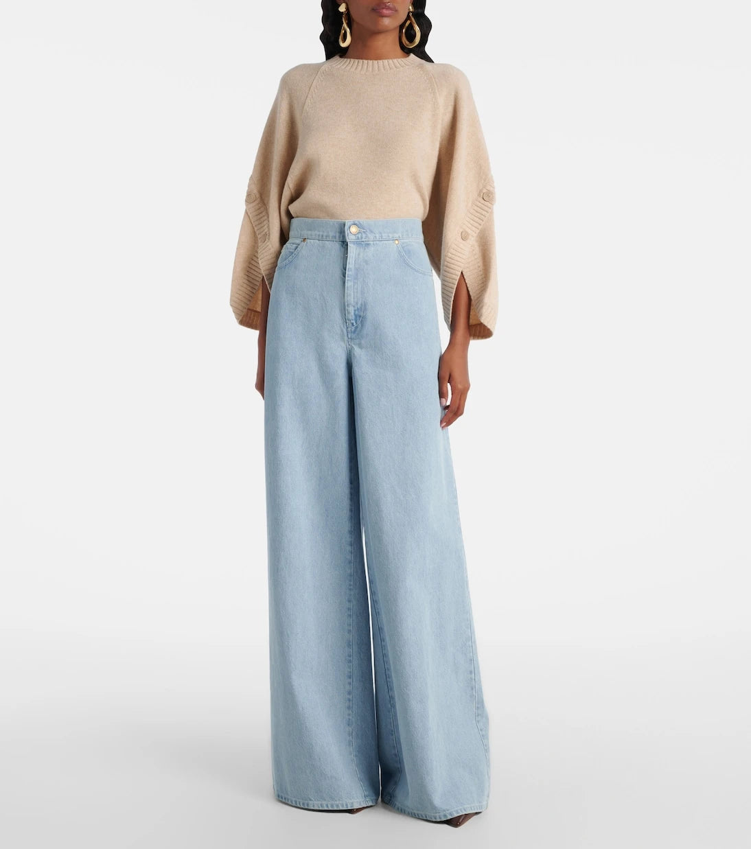 Max Mara - Affari high-rise wide-leg jeans