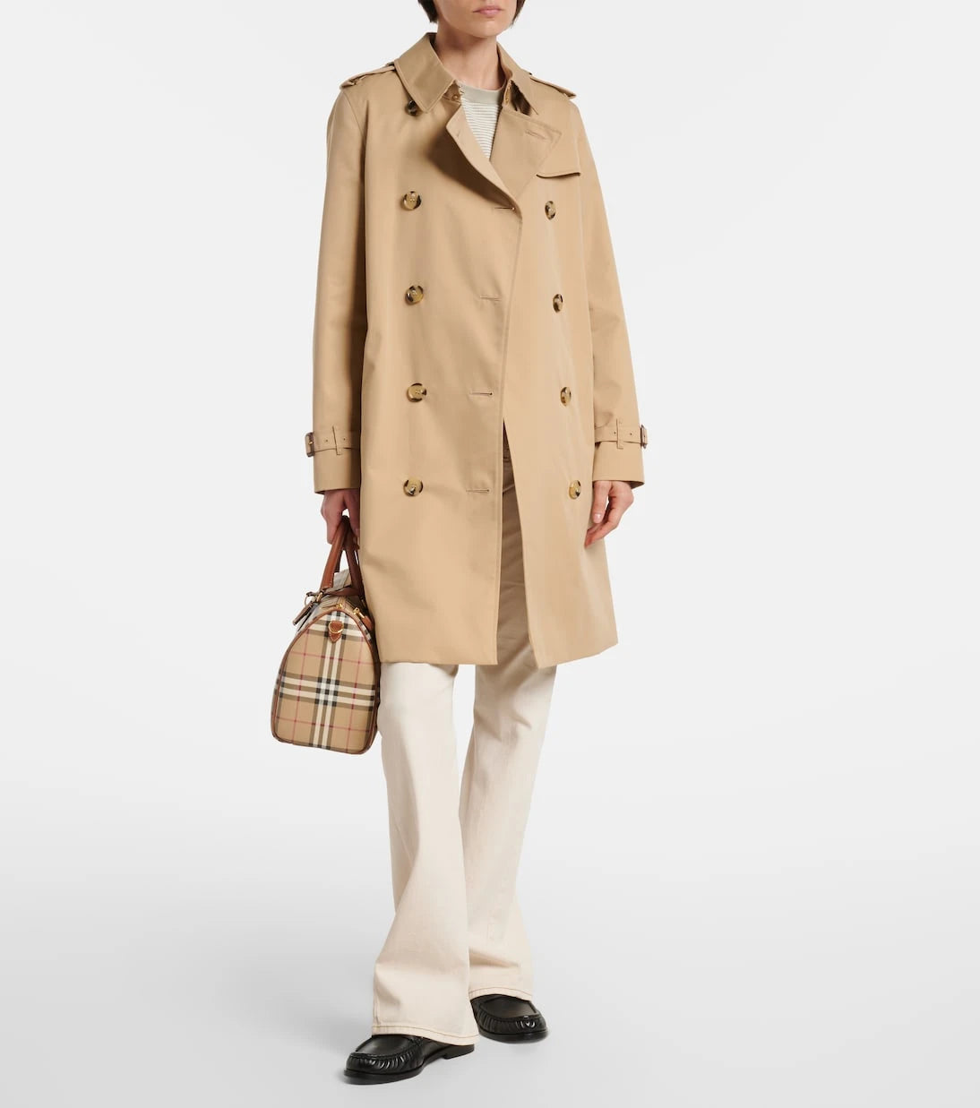 Burberry - Kensington cotton trench coat