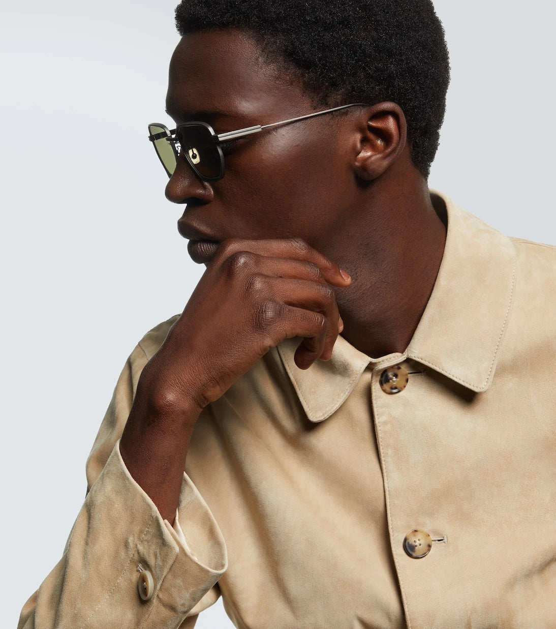 Zegna - نظارات شمسية مربعة