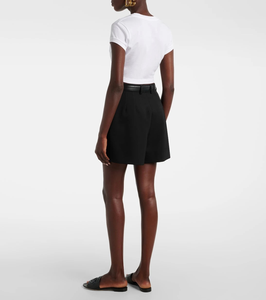 Dolce&Gabbana - DG knot cotton jersey T-shirt