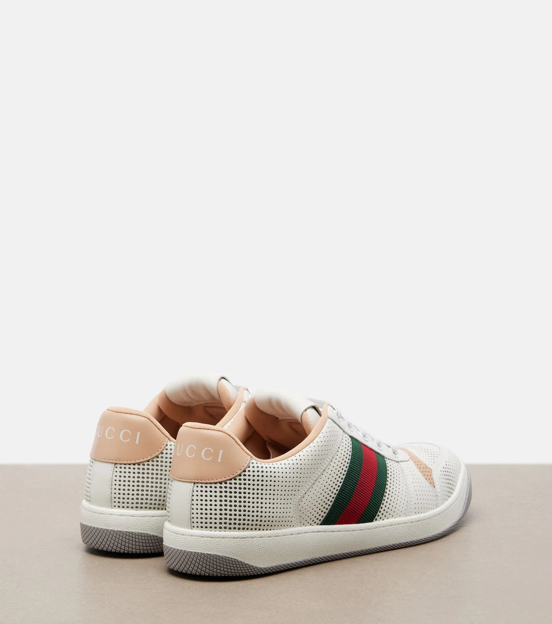 Gucci - Screener leather sneakers