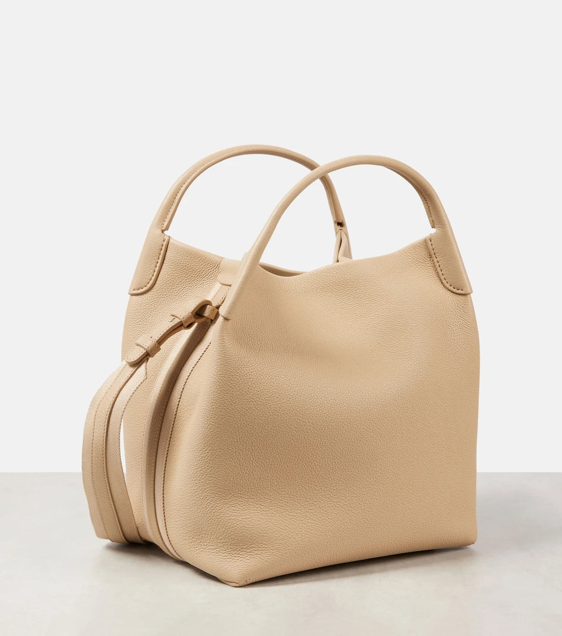Loro Piana - Bale Large leather shoulder bag