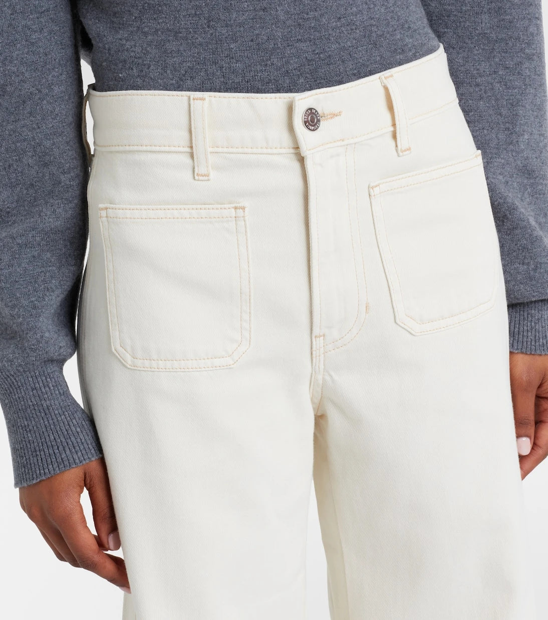 Veronica Beard - Kasey wide-leg jeans