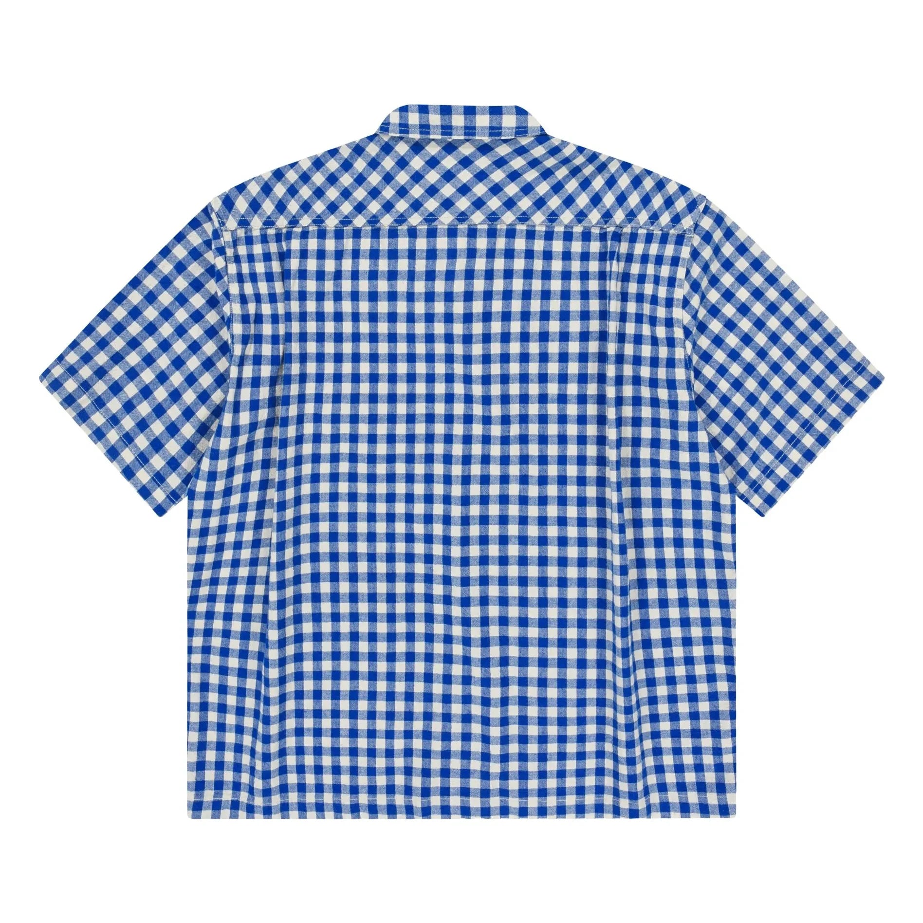Kappy - Linen Check Jacket  | Blue