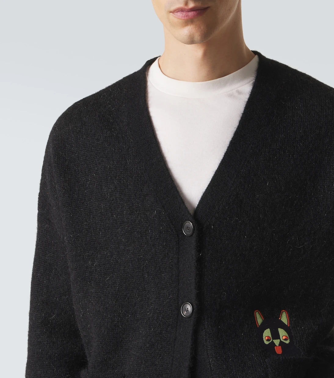 Loewe - x Louis Wain mohair-blend cardigan