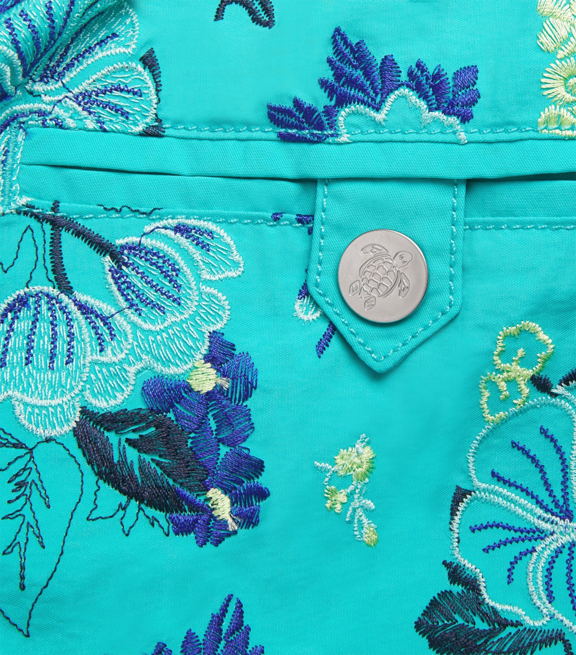 Embroidered Mistral Swim Shorts