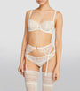 White Kiss of Love Suspender Belt