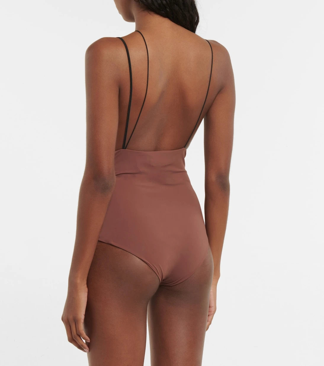 Nensi Dojaka - Cutout asymmetric swimsuit