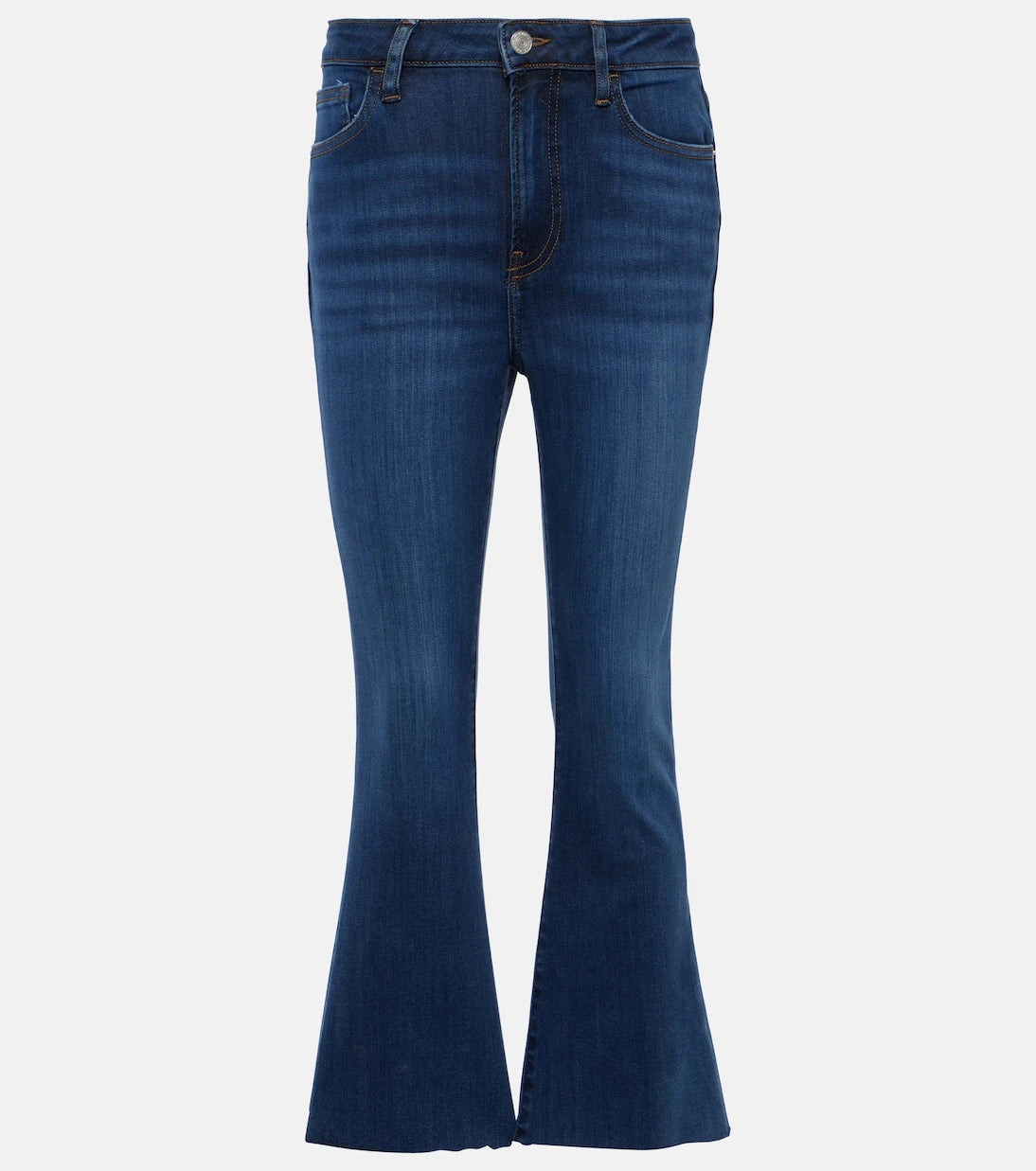 Frame - Le Crop Mini Boot mid-rise bootcut jeans