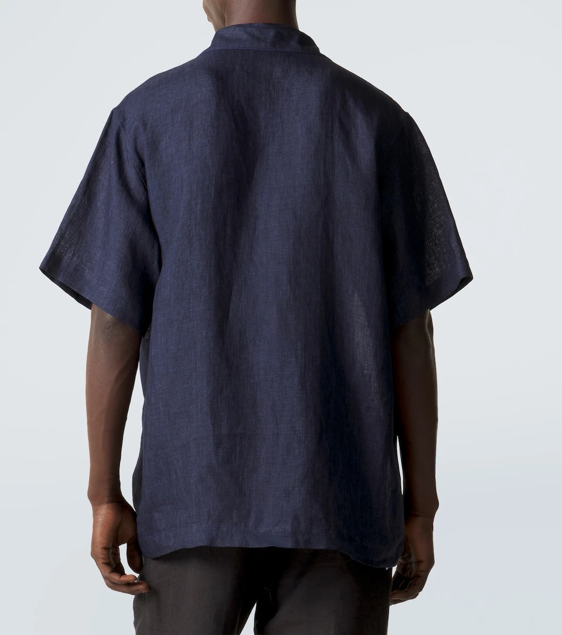 Brioni - Linen bowling shirt