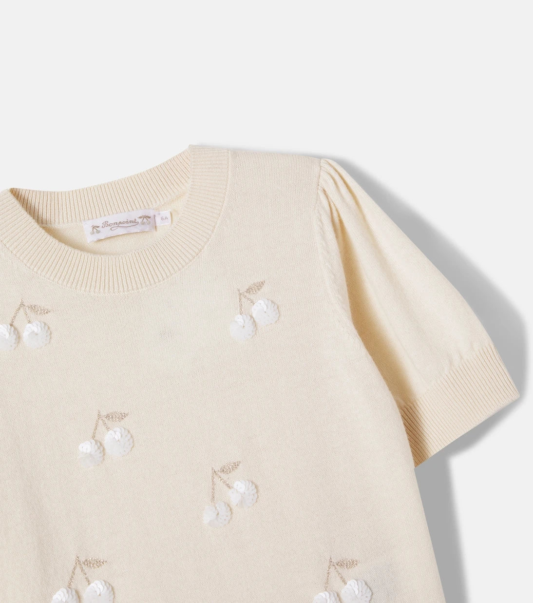 Bonpoint - Leola sequined wool and cotton sweater