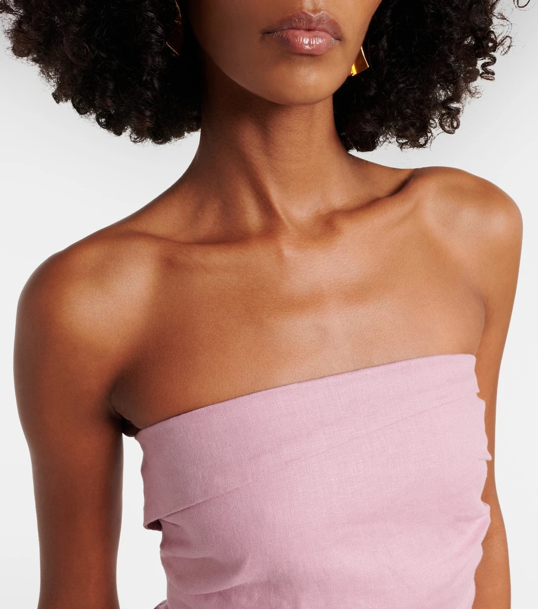 Faithfull - Caen strapless linen top