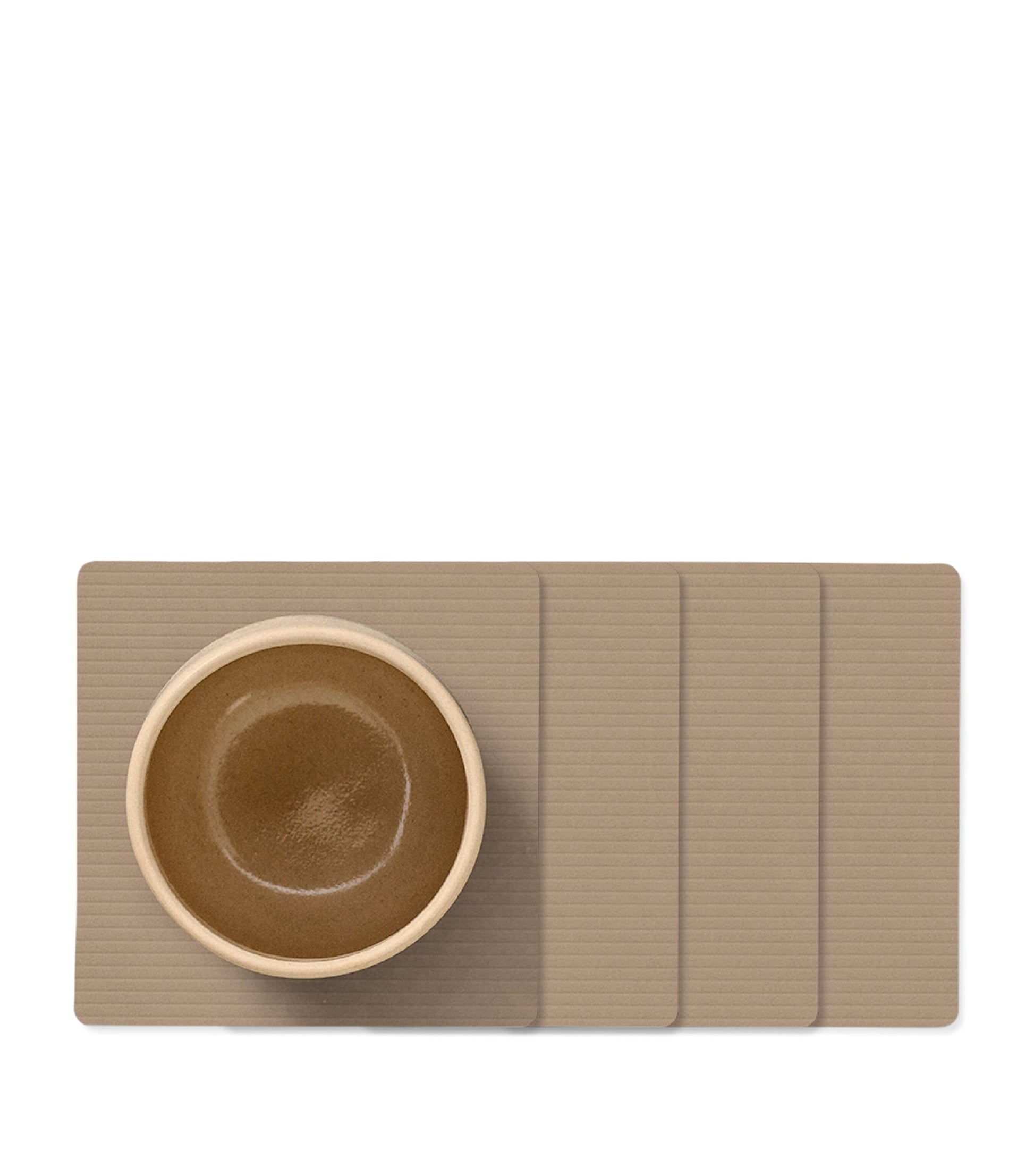 Square Corduroy Coasters (Set of 4)